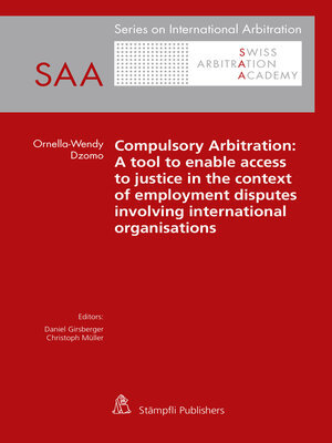 cover image of Compulsory Arbitration